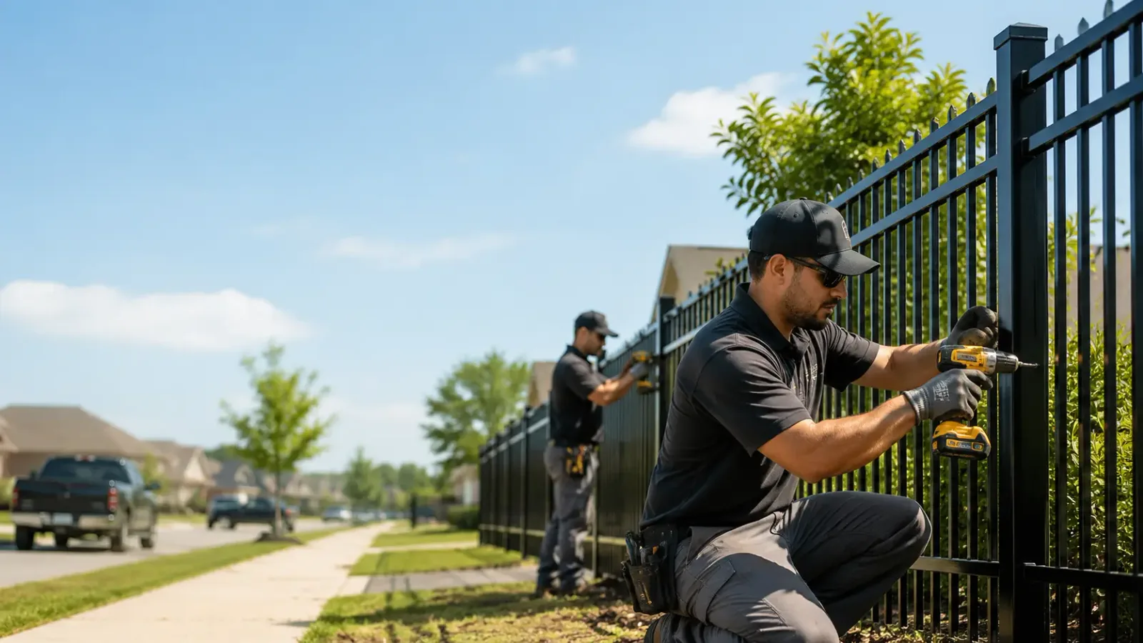 Metal Fence Installation in Neenah, WI